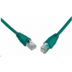 Solarix Patch kabel CAT6 SFTP PVC 10m zelený snag-proof C6-315GR-10MB Solarix Patch kabel CAT6 SFTP PVC 10m zelený snag-proof C6-315GR-10MB