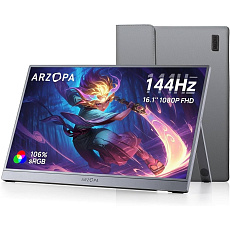 Arzopa Z1FC Portable Monitor 16.1" 144hz IPS Full HD 1080p Metal Housing Přenosný monitor + pouzdro Arzopa Z1FC Portable Monitor 16.1" 144hz IPS Full HD 1080p Metal Housing Přenosný monitor + pouzdro