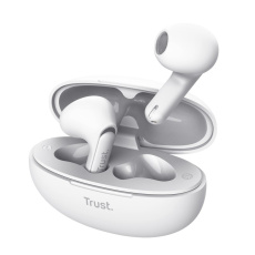TRUST sluchátka Yavi, Bluetooth, špunty, bilá TRUST sluchátka Yavi, Bluetooth, špunty, bilá