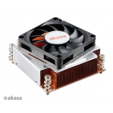 AKASA chladič CPU AK-CC6502BT01 pro Intel LGA 2011, měděné jádro, 70mm PWM ventilátor, pro 2U skříně AKASA chladič CPU AK-CC6502BT01 pro Intel LGA 2011, měděné jádro, 70mm PWM ventilátor, pro 2U skříně