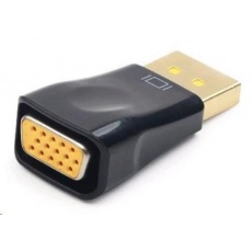 GEMBIRD Redukce DisplayPort - VGA (M/F, černá) GEMBIRD Redukce DisplayPort - VGA (M/F, černá)