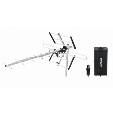 EVOLVEO Flexi 1A, venkovní DAB+/DVB-T2 anténa se zesilovačem Amp 1, filtr LTE,4G,5G EVOLVEO Flexi 1A, venkovní DAB+/DVB-T2 anténa se zesilovačem Amp 1, filtr LTE,4G,5G