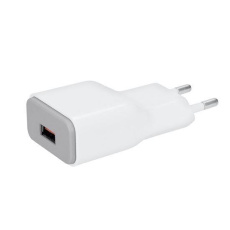 Solight USB nabíjecí adaptér, fast charge: 1x USB Qualcomm, 5V2A/9V1.5A/12V1A, AC 230V, bílošedý Solight USB nabíjecí adaptér, fast charge: 1x USB Qualcomm, 5V2A/9V1.5A/12V1A, AC 230V, bílošedý