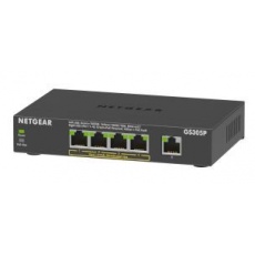Netgear GS305Pv2 Gigabit Switch 5 portů, 4 porty jsou PoE, PoE budget 63W Netgear GS305Pv2 Gigabit Switch 5 portů, 4 porty jsou PoE, PoE budget 63W
