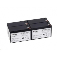 Baterie - FUKAWA FWU-24 sada baterií za RBC24 (12V/9Ah, 4ks) Baterie - FUKAWA FWU-24 sada baterií za RBC24 (12V/9Ah, 4ks)