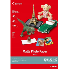 Canon Fotopapír MP-101 A3 40 ks 170 g/m2 matný Canon Fotopapír MP-101 A3 40 ks 170 g/m2 matný