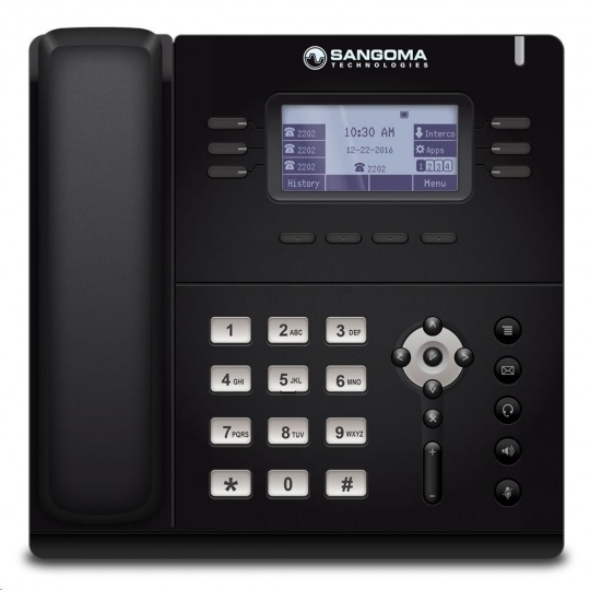 Sangoma IP telefon S405, 3x SIP, 1000 Mbps, PoE, 2,7" displej