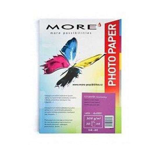 ARMOR More Fotopapír Harmony 205g, A4 glossy, 20 listů, inkjet ARMOR More Fotopapír Harmony 205g, A4 glossy, 20 listů, inkjet