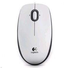 Logitech Mouse B100, white Logitech Mouse B100, white