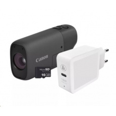 Canon PowerShot ZOOM, 12MPix, černý - Essential Kit Canon PowerShot ZOOM, 12MPix, černý - Essential Kit