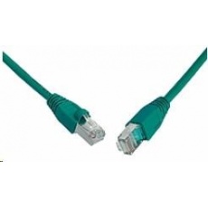 Solarix Patch kabel CAT6 SFTP PVC 0,5m zelený snag-proof C6-315GR-0,5MB Solarix Patch kabel CAT6 SFTP PVC 0,5m zelený snag-proof C6-315GR-0,5MB