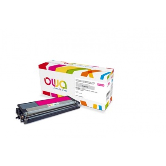 OWA Armor toner pro BROTHER HL L8250, 8350, DCP L8400, 8450, MFC L8650,8850,1500 Stran,TN321M,červená/magenta (TN-321M)