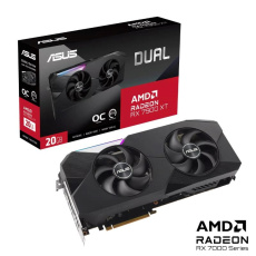 ASUS VGA AMD Radeon RX 7900 XT DUAL, 20GB GDDR6, 3xDP, 1xHDMI ASUS VGA AMD Radeon RX 7900 XT DUAL, 20GB GDDR6, 3xDP, 1xHDMI