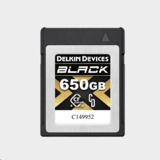 Delkin CFexpress 4.0 BLACK R3530/W3250 650GB Delkin CFexpress 4.0 BLACK R3530/W3250 650GB