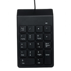 GEMBIRD numerická klávesnice KPD-U-03, USB, černá GEMBIRD numerická klávesnice KPD-U-03, USB, černá