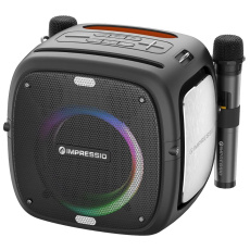 C-TECH repro Impressio Qubis, Party, 80W, 2x Mikrofón C-TECH repro Impressio Qubis, Party, 80W, 2x Mikrofón