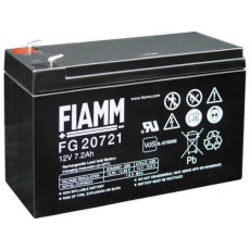 Baterie - Fiamm FG20721 (12V/7,2Ah - Faston 187), životnost 5let Baterie - Fiamm FG20721 (12V/7,2Ah - Faston 187), životnost 5let