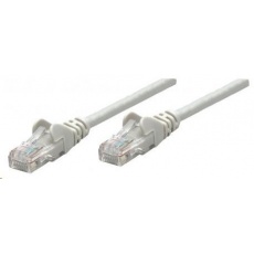 Intellinet patch kabel, Cat6A Certified, CU, SFTP, LSOH, RJ45, 1m, šedý Intellinet patch kabel, Cat6A Certified, CU, SFTP, LSOH, RJ45, 1m, šedý