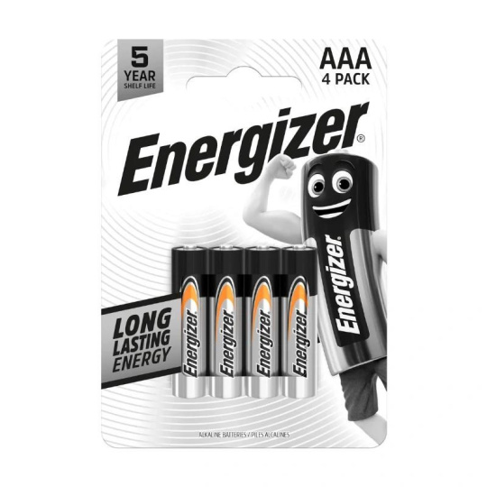 Energizer LR03/4 Everyday AAA 4pack Alkalické Energizer LR03/4 Everyday AAA 4pack Alkalické