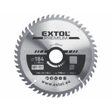 Extol Premium (8803222) kotouč pilový s SK plátky, 184x2,2x30mm, 50T
