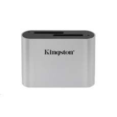Kingston čtečka karet, USB3.2 Gen1 Workflow Dual-Slot SDHC/SDXC UHS-II Card Reader Kingston čtečka karet, USB3.2 Gen1 Workflow Dual-Slot SDHC/SDXC UHS-II Card Reader
