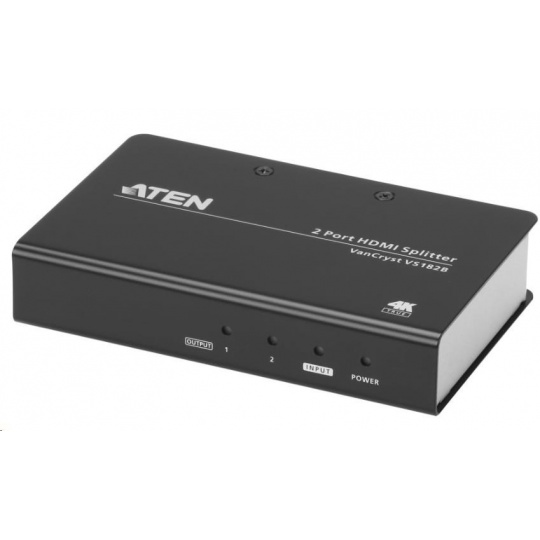 ATEN 2 port HDMI 2.0 splitter 1-2 True 4K@60Hz