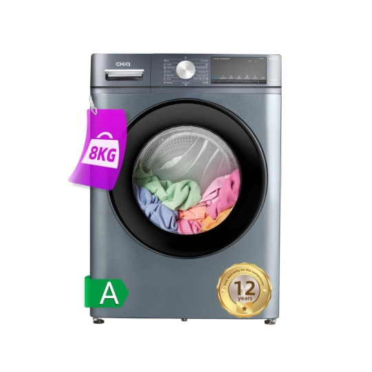 Parní pračka 8 kg CHiQ CFL80-14586IM3XA Steam Space Pro + 12 let záruka na motor Parní pračka 8 kg CHiQ CFL80-14586IM3XA Steam Space Pro + 12 let záruka na motor