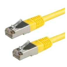 XtendLan patch kabel Cat5E, FTP - 1,5m, žlutý XtendLan patch kabel Cat5E, FTP - 1,5m, žlutý