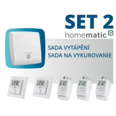 Homematic IP Rozšířená startovací sada - řízení vytápění Homematic IP Rozšířená startovací sada - řízení vytápění