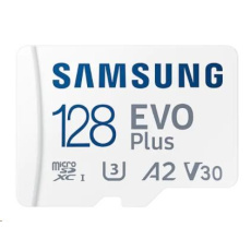 Samsung micro SDXC karta 128GB EVO Plus + SD adaptér Samsung micro SDXC karta 128GB EVO Plus + SD adaptér