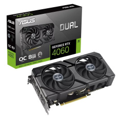 ASUS VGA NVIDIA GeForce RTX 4060 DUAL OC EVO 8G, 8G GDDR6, 3xDP, 1xHDMI ASUS VGA NVIDIA GeForce RTX 4060 DUAL OC EVO 8G, 8G GDDR6, 3xDP, 1xHDMI