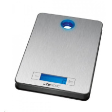 Clatronic KW 3412 inox kuchyňská váha Clatronic KW 3412 inox kuchyňská váha