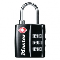 MasterLock TSA 4680EURDBLK Visací kombinační zámek MasterLock TSA 4680EURDBLK Visací kombinační zámek