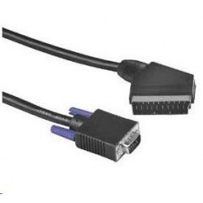 PREMIUMCORD Kabel VGA - Scart 2m (M/M) PREMIUMCORD Kabel VGA - Scart 2m (M/M)