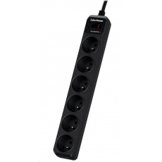 CyberPower Surge Buster™ 6 zásuvek, 1.8m, New CyberPower Surge Buster™ 6 zásuvek, 1.8m, New