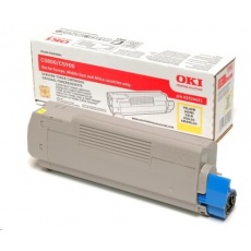 Oki Toner Žlutý do C5800/C5900/C5550 MFP (5 000 stránek) Oki Toner Žlutý do C5800/C5900/C5550 MFP (5 000 stránek)