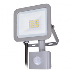 Solight LED reflektor Home se sensorem, 20W, 1500lm, 4000K, IP44, šedý Solight LED reflektor Home se sensorem, 20W, 1500lm, 4000K, IP44, šedý