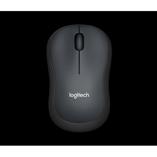 Logitech Wireless Mouse M220 Silent, black