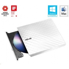 ASUS DVD Writer SDRW-08D2S-U LITE/WHITE, External Slim DVD-RW, white, USB ASUS DVD Writer SDRW-08D2S-U LITE/WHITE, External Slim DVD-RW, white, USB