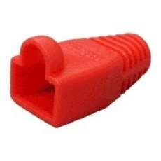 Ochrana pro konektor RJ45, snag-proof - červená, 100ks Ochrana pro konektor RJ45, snag-proof - červená, 100ks