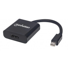 MANHATTAN Adapter mini DP na HDMI, aktivní, černá MANHATTAN Adapter mini DP na HDMI, aktivní, černá