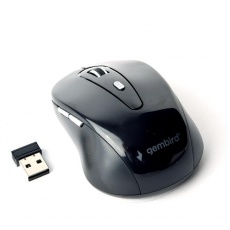 GEMBIRD myš MUSW-6B-01, černá, bezdrátová, USB nano receiver GEMBIRD myš MUSW-6B-01, černá, bezdrátová, USB nano receiver