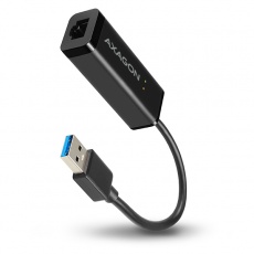 AXAGON ADE-SR, USB-A 3.2 Gen 1 - Gigabit Ethernet síťová karta, auto instal, černá AXAGON ADE-SR, USB-A 3.2 Gen 1 - Gigabit Ethernet síťová karta, auto instal, černá