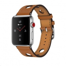 COTECi kožený řemínek pro Apple Watch 38 / 40mm hnědá COTECi kožený řemínek pro Apple Watch 38 / 40mm hnědá