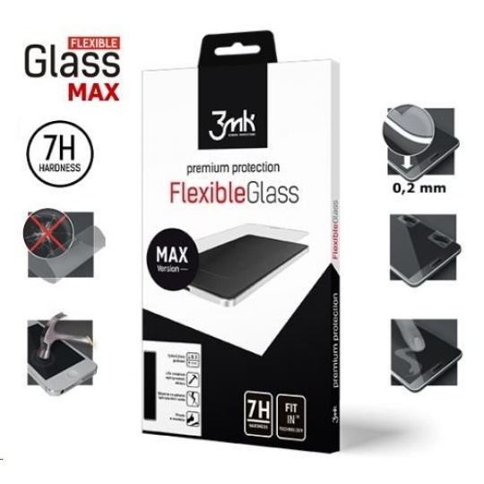 3mk hybridní sklo FlexibleGlass Max pro Samsung Galaxy S10e (SM-G970), černá
