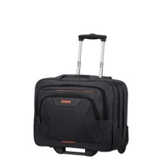 Samsonite American Tourister AT WORK Rolling tote 15.6" black/orange Samsonite American Tourister AT WORK Rolling tote 15.6" black/orange