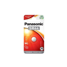 PANASONIC Stříbrooxidové - hodinkové baterie SR-44L/1BP 1,55V (Blistr 1ks) PANASONIC Stříbrooxidové - hodinkové baterie SR-44L/1BP 1,55V (Blistr 1ks)