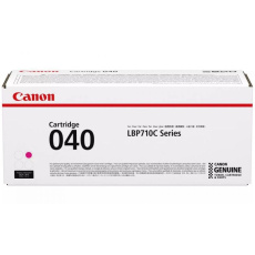 Canon TONER CRG-040M purpurová pro i-SENSYS LBP710Cx, LBP712Cx, LBP7780Cx (5400 str.) Canon TONER CRG-040M purpurová pro i-SENSYS LBP710Cx, LBP712Cx, LBP7780Cx (5400 str.)