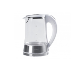 Orava VK-4017 W rychlovarná konvice, 2200 W, 1.7 l, skleněná, LED podsvícení, automatické vypnutí, bílá Orava VK-4017 W rychlovarná konvice, 2200 W, 1.7 l, skleněná, LED podsvícení, automatické vypnutí, bílá