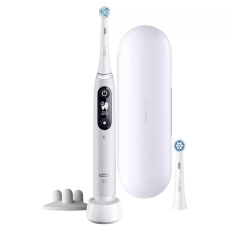 Oral-B iO Series 6s elektrický zubní kartáček, časovač, tlakový senzor, 5 programů, aplikace Oral-B, šedá Oral-B iO Series 6s elektrický zubní kartáček, časovač, tlakový senzor, 5 programů, aplikace Oral-B, šedá